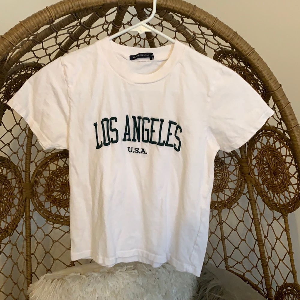 brandy melville los angeles t-shirt